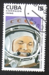 Stamps Cuba -  35 Aniversario Del Primer Hombre En El Espacio