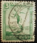 Stamps Colombia -  Olimpiada Nacional Manizales