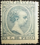Stamps America - Cuba -  King Alfonso XIII