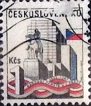 Stamps Czechoslovakia -  Intercambio 0,20  usd 1 k. 1982