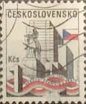 Stamps Czechoslovakia -  Intercambio 0,20  usd 1 k. 1982