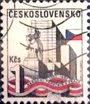 Stamps Czechoslovakia -  Intercambio 0,20  usd 1 k. 1982