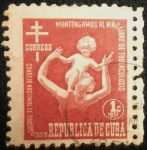 Stamps : America : Cuba :  Niño levantado en brazos