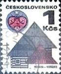 Stamps Czechoslovakia -  Intercambio 0,20  usd 1 k. 1972