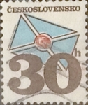 Stamps Czechoslovakia -  Intercambio 0,20  usd  30 h. 1974
