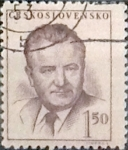 Stamps Czechoslovakia -  Intercambio 0,20  usd  1,5 k. 1948