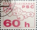 Stamps Czechoslovakia -  Intercambio 0,20  usd  60 h. 1976