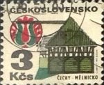 Stamps Czechoslovakia -  Intercambio 0,20  usd  3 k. 1972
