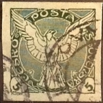 Stamps Czechoslovakia -  Intercambio crxf 0,20  usd  5 h. 1920
