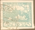 Stamps Czechoslovakia -  Intercambio 0,20  usd  20 h. 1918