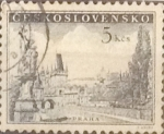 Sellos de Europa - Checoslovaquia -  Intercambio 0,20  usd  5 k. 1953