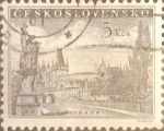 Stamps Czechoslovakia -  Intercambio 0,20  usd  5 k. 1953
