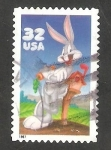 Stamps United States -  2605 - Bugs Bunny