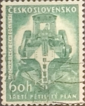Stamps Czechoslovakia -  Intercambio 0,20  usd  60 h. 1961