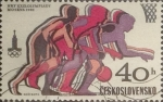 Stamps Czechoslovakia -  Intercambio 0,20  usd  40 h. 1980