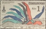 Stamps Czechoslovakia -  Intercambio 0,20  usd  1 k. 1980