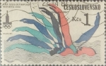 Stamps Czechoslovakia -  Intercambio 0,20  usd  1 k. 1980