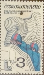 Stamps Czechoslovakia -  Intercambio crxf 0,30  usd  3 k. 1980