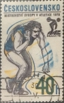 Stamps Czechoslovakia -  Intercambio 0,20  usd  40 h. 1978