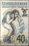 Stamps Czechoslovakia -  Intercambio 0,20  usd  40 h. 1978