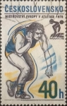 Stamps Czechoslovakia -  Intercambio 0,20  usd  40 h. 1978