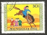 Sellos de Asia - Mongolia -  Día internacional del niño
