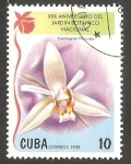 Sellos de America - Cuba -  XXX anivº del Jardín Botánico Nacional, flor