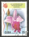 Stamps Cuba -  XXX anivº del Jardín Botánico Nacional, flor
