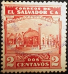 Stamps : America : El_Salvador :  Gimnacio Nacional