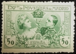 Stamps Spain -  King Alfonso XIII & Queen Victoria Eugenia