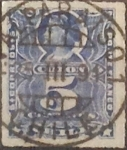 Stamps : America : Chile :  Intercambio 0,50  usd  5 cents. 1883