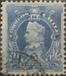 Sellos de America - Chile -  Intercambio 0,29  usd  5 cents. 1901