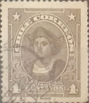 Stamps Chile -  Intercambio 0,20  usd  4 cents. 1918