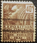 Stamps France -  Nativa Africana