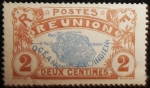 Stamps France -  Mapa de la Reunión
