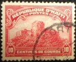 Stamps : America : Haiti :  Montaña Fortificada en el Norte de Haití