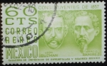Stamps Mexico -  León Guzmán e Ignacio Ramírez