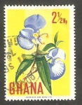Sellos de Africa - Ghana -  281 - Flor
