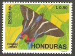 Stamps Honduras -  753 - Mariposa