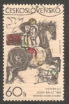 Stamps Czechoslovakia -  1963 - Pintura de Josef Balaz