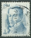 Stamps Chile -  461 - Diego Portales