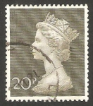 Stamps United Kingdom -  619 - Elizabeth II