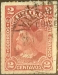 Sellos de America - Chile -  Intercambio 0,20  usd  2 cents. 1901