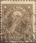 Sellos de America - Chile -  Intercambio 0,20  usd  4 cents. 1912