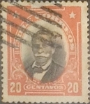 Stamps Chile -  Intercambio 0,20  usd  20 cents. 1929