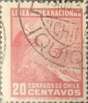 Stamps Chile -  Intercambio 0,20  usd  20 cents. 1931