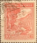 Stamps Chile -  Intercambio 0,20  usd  10 cents. 1939