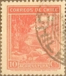 Stamps Chile -  Intercambio 0,20  usd  10 cents. 1939