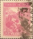 Stamps Chile -  Intercambio 0,20  usd  30 cents. 1938