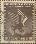 Stamps Chile -  Intercambio 0,20  usd  60 cents. 1935
